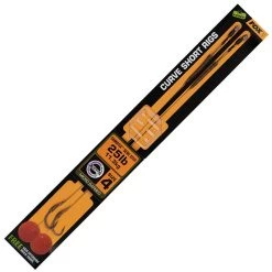 BAS DE LIGNE MONTÉ FOX CURVE SHORT FLOURO D-RIGS