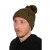 BONNET HOMME FOX HEAVY KNIT BOBBLE HAT - OLIVE 1 BONNET HOMME FOX HEAVY KNIT BOBBLE HAT - OLIVE -Carpe Fox Magasin bonnet homme fox heavy knit bobble hat olive z 2401 240116