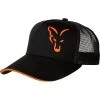 CASQUETTE HOMME FOX BLACK & ORANGE TRUCKER CAP - NOIR -Carpe Fox Magasin casquette homme fox black orange trucker cap noir z 1765 176547