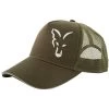 CASQUETTE HOMME FOX GREEN & SILVER TRUCKER CAP - VERT -Carpe Fox Magasin casquette homme fox green silver trucker cap vert z 1914 191425