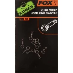 EMERILLON CARPE FOX KURO MICRO HOOK RING SWIVELS