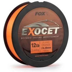 FLUOROCARBONE FOX EXOCET FLUORO ORANGE MONO - 1000M
