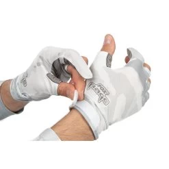 GANTS HOMME FOX RAGE UV GLOVES - BLANC -Carpe Fox Magasin gants homme fox rage uv gloves blanc z 2608 260827 4