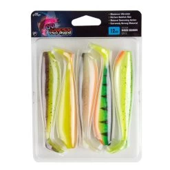 KIT LEURRES SOUPLES FOX RAGE ZANDER PRO SHAD MIXED COLOUR PACK