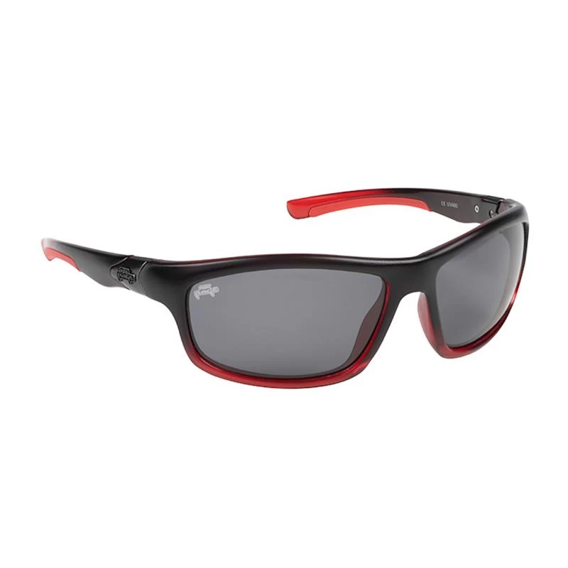 LUNETTES POLARISANTES FOX RAGE BLACK AND RED WRAP SUNGLASSES 3 LUNETTES POLARISANTES FOX RAGE BLACK AND RED WRAP SUNGLASSES