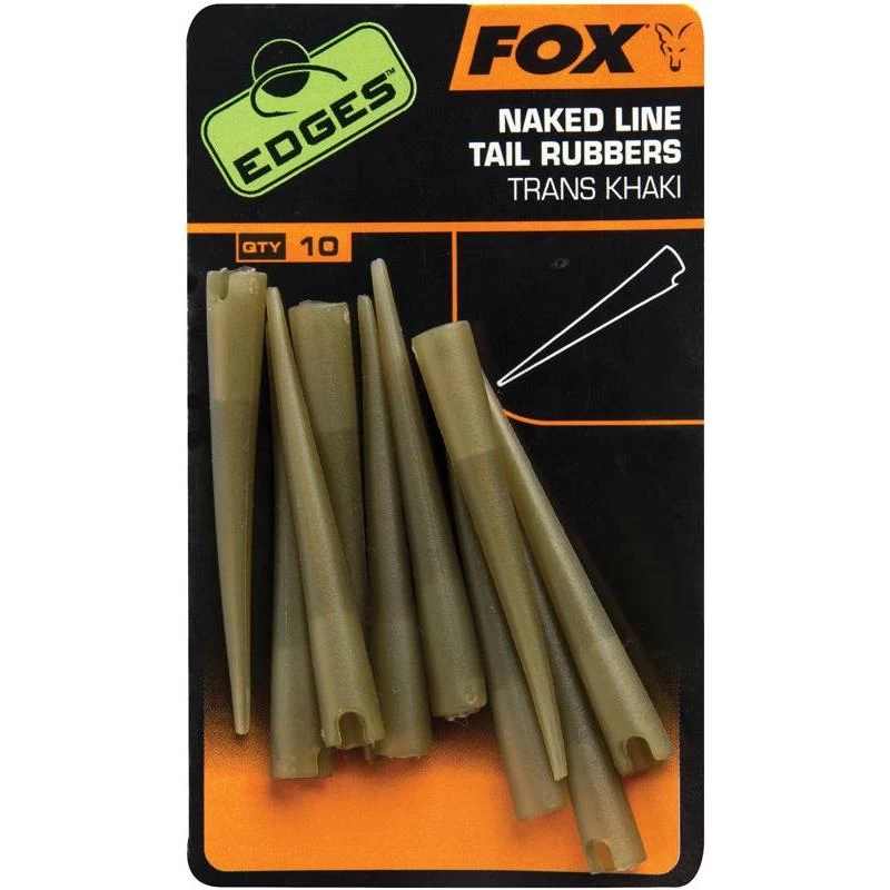 MANCHON FOX EDGES NAKED LINE TAIL RUBBERS - PAR 50 3 MANCHON FOX EDGES NAKED LINE TAIL RUBBERS - PAR 50