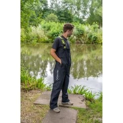 SALOPETTE HOMME FOX MATRIX 10K WATERPROOF SALOPETTES - NOIR -Carpe Fox Magasin salopette homme fox matrix 10k waterproof salopettes noir z 2611 261114 14