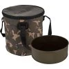SEAU À APPATS FOX AQUOS CAMOLITE BUCKET & INSERT -Carpe Fox Magasin seau a appats fox aquos camolite bucket insert z 2157 215777