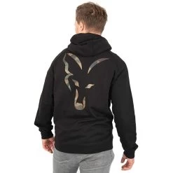 SWEAT HOMME FOX LIGHT WEIGHT ZIP HOODY - NOIR/CAMO -Carpe Fox Magasin sweat homme fox light weight zip hoody noir camo z 2311 231159 2