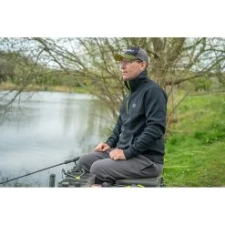 SWEAT HOMME FOX MATRIX BLACK EDITION ¼ ZIP SWEATER - NOIR -Carpe Fox Magasin sweat homme fox matrix black edition zip sweater noir z 2516 251691 8