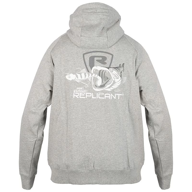 SWEAT HOMME FOX RAGE RAGE LIGHTWEIGHT REPLICANT HOODY - GRIS 4 SWEAT HOMME FOX RAGE RAGE LIGHTWEIGHT REPLICANT HOODY - GRIS – Image 2