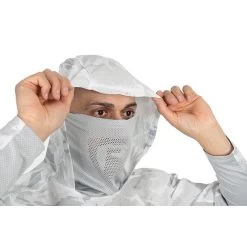 SWEAT HOMME FOX RAGE UV PERFORMANCE HOODED TOP - BLANC -Carpe Fox Magasin sweat homme fox rage uv performance hooded top blanc z 2517 251716 5