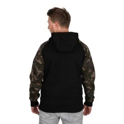 SWEAT HOMME FOX RAGLAN HOODY - NOIR/CAMO -Carpe Fox Magasin sweat homme fox raglan hoody noir camo z 2605 260526 3