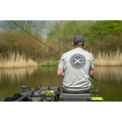 TEE SHIRT MANCHES COURTES HOMME FOX MATRIX LARGE LOGO T-SHIRT - GRIS -Carpe Fox Magasin tee shirt manches courtes homme fox matrix large logo gris z 2516 251679 7