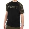 TEE SHIRT MANCHES COURTES HOMME FOX RAGLAN T-SHIRT BLACK/CAMO - NOIR -Carpe Fox Magasin tee shirt manches courtes homme fox raglan black camo noir z 2251 225108