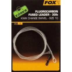 TETE DE LIGNE FOX EDGES FLUOROCARBON FUSED LEADERS