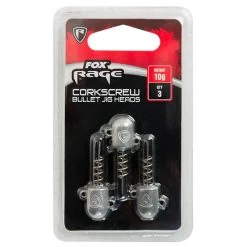 TËTE PLOMBÉE FOX RAGE THREE PACK CORKSCREW JIG HEADS - PAR 3 8 TËTE PLOMBÉE FOX RAGE THREE PACK CORKSCREW JIG HEADS - PAR 3 -Carpe Fox Magasin tete plombee fox rage three pack corkscrew jig heads par 3 z 2316 231643 3