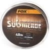TRESSE CARPE FOX SUBMERGE SINKING BRAIDED MAINLINE -Carpe Fox Magasin tresse carpe fox submerge sinking braided mainline z 1159 115900