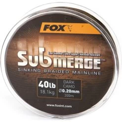 TRESSE CARPE FOX SUBMERGE SINKING BRAIDED MAINLINE