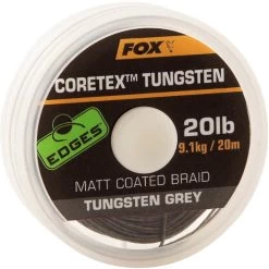 TRESSE GAINEE A BAS DE LIGNE CARPE FOX EDGES TUNGSTEN CORETEX
