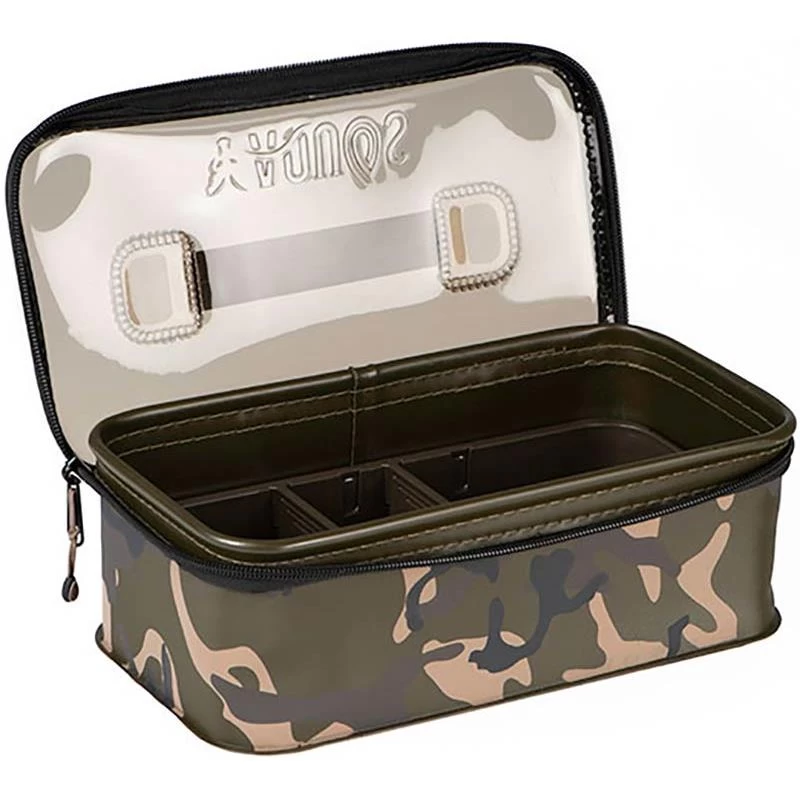 TROUSSE À BAS DE LIGNE FOX AQUOS CAMO RIG BOX AND TACKLE BAG 3 TROUSSE À BAS DE LIGNE FOX AQUOS CAMO RIG BOX AND TACKLE BAG