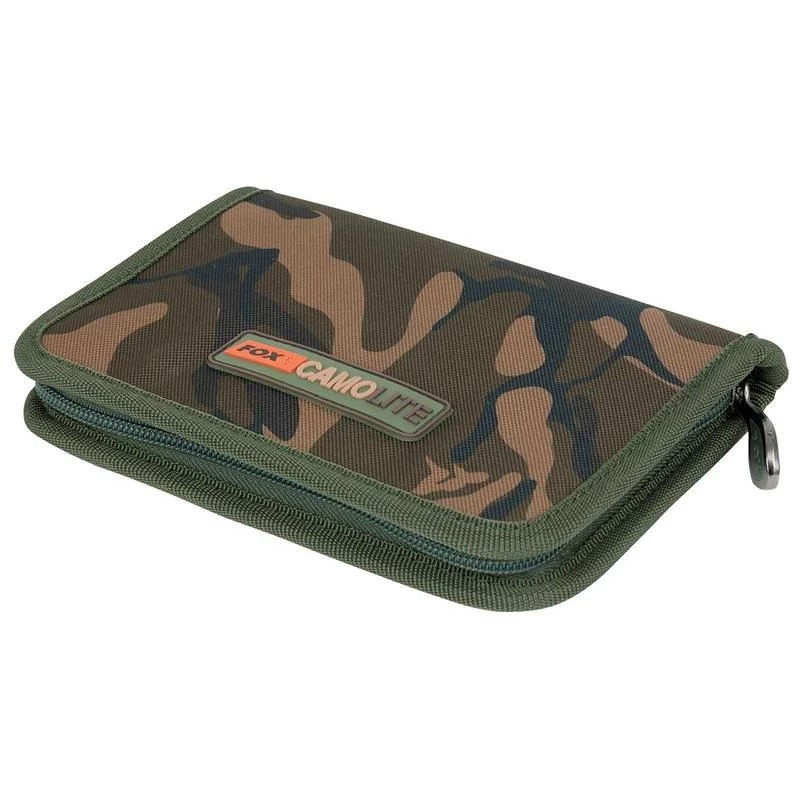 TROUSSE PORTE DOCUMENT FOX CAMOLITE LICENSE WALLET - CAMO 3 TROUSSE PORTE DOCUMENT FOX CAMOLITE LICENSE WALLET - CAMO
